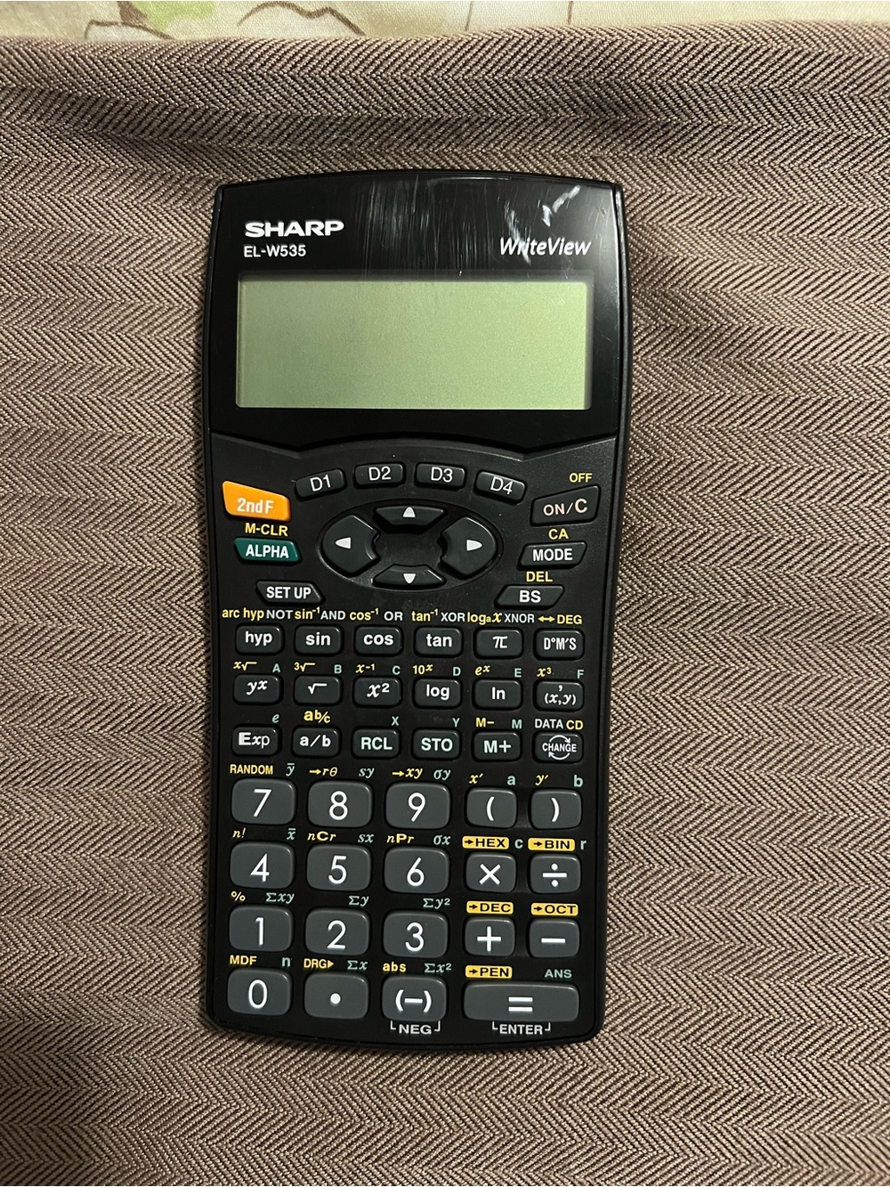 Sharp EL-W535 WriteView Scientific Calculator College Math (Used) (Good)